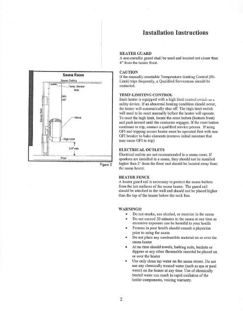 installation guide & owners manual - American Beauty Equipment