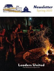 Leadership Pasco Newsletter - Spring 2020