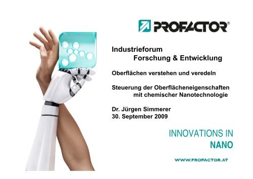 Dr. Jürgen Simmerer - TIM