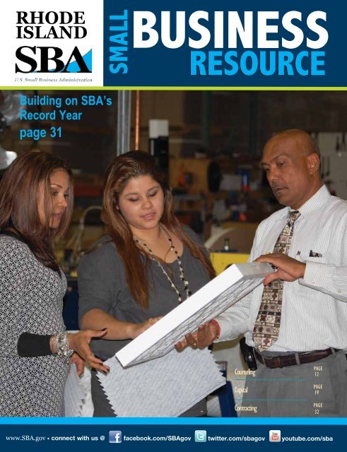 Rhode Island - Small Business Resource Guide - SBA