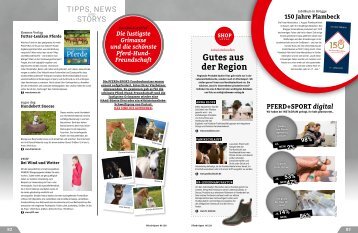 Pferd+Sport 06/20 - Tipps, News und Storys