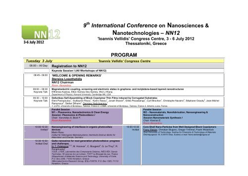 NN12 - nanotexnology