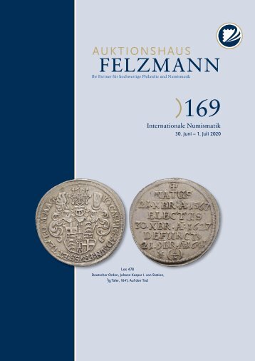 Auktion169-01-Numismatik_Cover