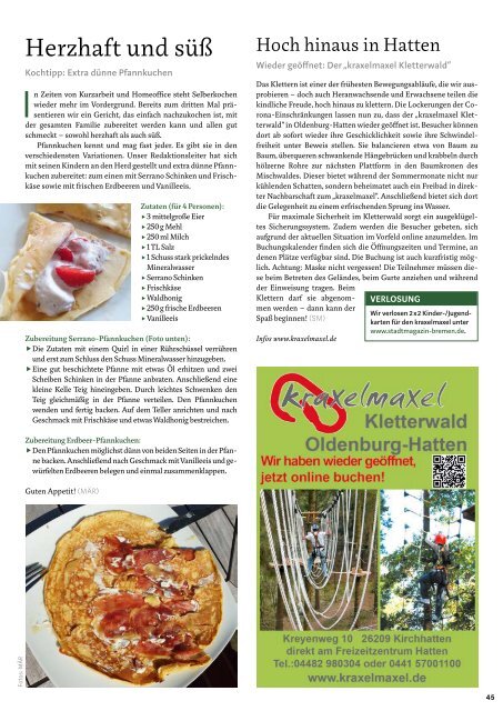 STADTMAGAZIN Bremen Juni 2020