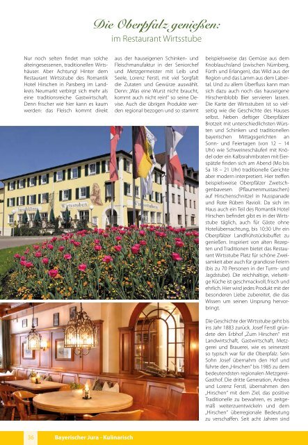 Freizeitmagazin Bayerischer Jura - Juni bis August 2020