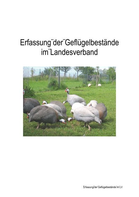 Bund Deutscher Rassegeflügelzüchter eV - Landesverband Baden