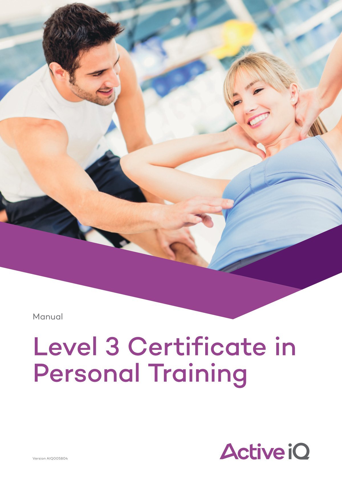 Active IQ Level 3 Certificate in Personal Training