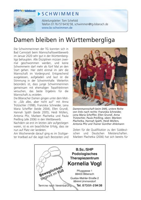 TGreport Ausgabe 1/2020