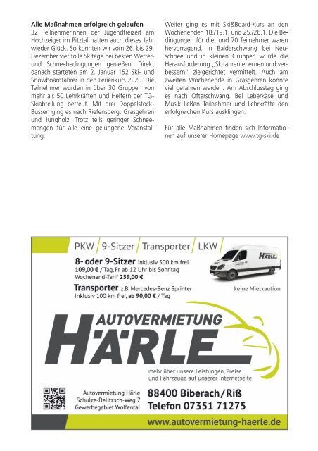 TGreport Ausgabe 1/2020