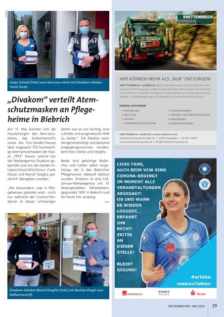 DER BIEBRICHER, Nr. 342, Mai 2020