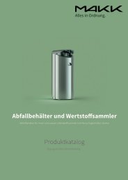 MAKK Abfalleimer und Ascher