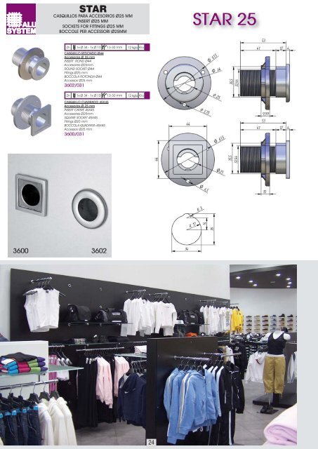 Sistemas modulares para la instalación comercial