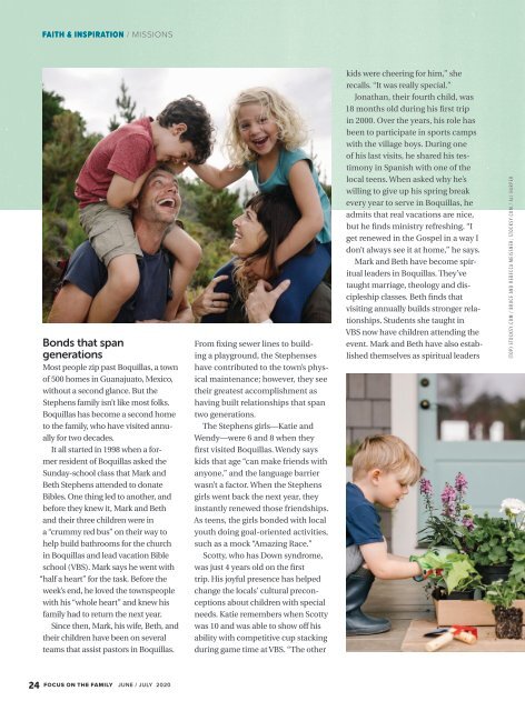 Focus on the Family Magazine - June/July 2020