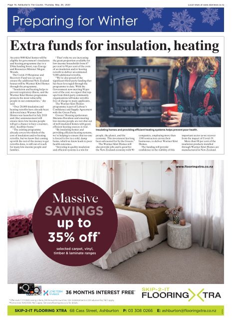 Ashburton Courier: May 28, 2020