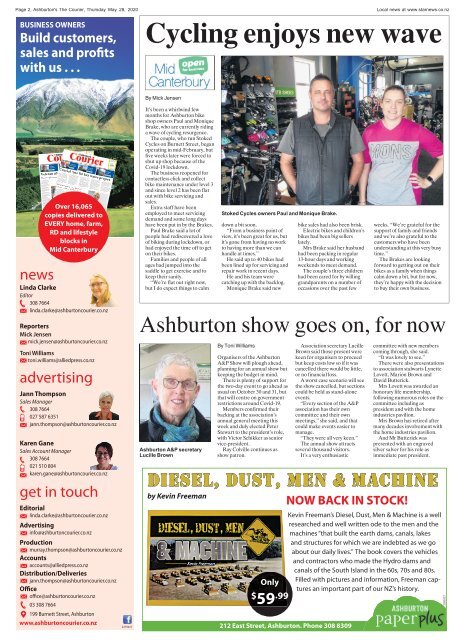 Ashburton Courier: May 28, 2020