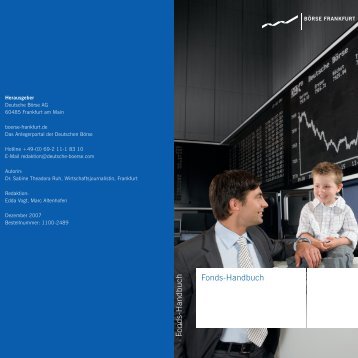 Fonds-Handbuch Fon d s-H an d b u ch - Xetra