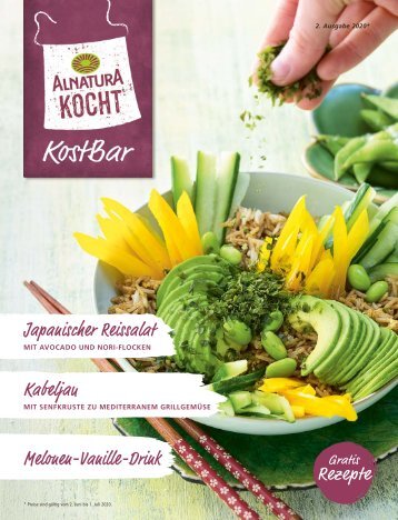 Alnatura Kostbar-Rezeptjournal 2. Ausgabe 2020