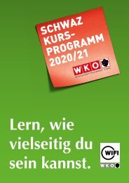 WIFI Schwaz Kursprogramm
