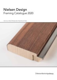 Nielsen Design Framing Catalogue 2020