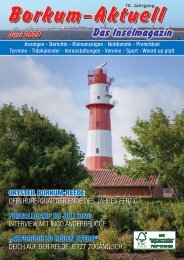 Juni 2020   Borkum-Aktuell - Das Inselmagazin