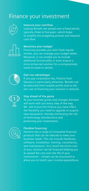 Siemens Smart infrastructure Finance 