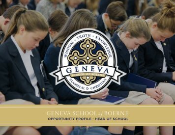 GSB Head of School Opportunity Profile