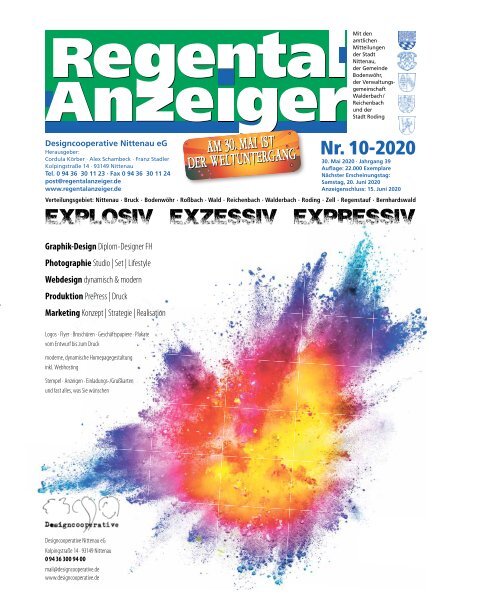 Regental-Anzeiger 10-20