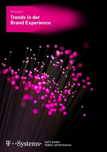 Whitepaper Trends in der Brand Experience