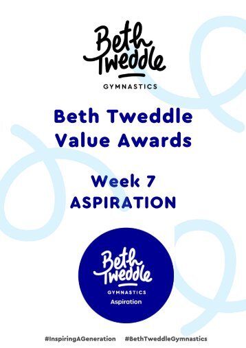 Beth Tweddle Value Awards: Aspiration