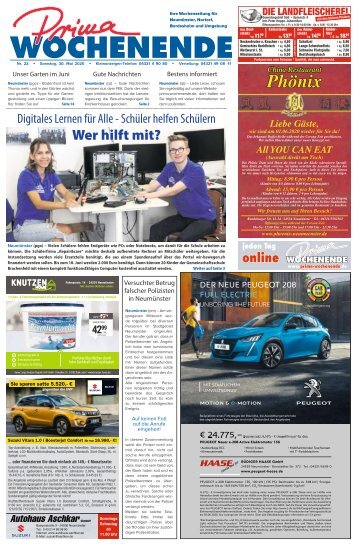 Prima Wochenende 22 2020