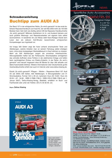 DIE HORCH-STORY - Audi Club International