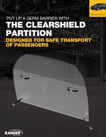 Ranger Design ClearShield Partition Brochure