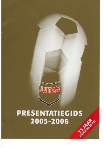 GVV Unitas Presentatiegids 2005-2006