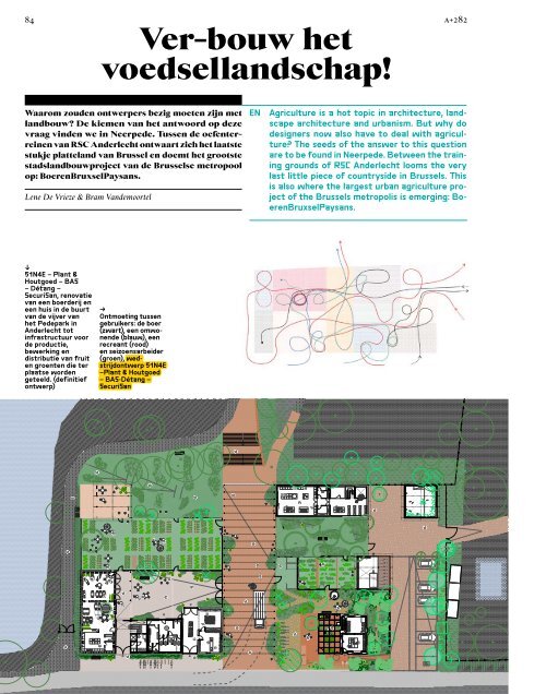 A+ artikel - Ver bouw het voedsellandschap