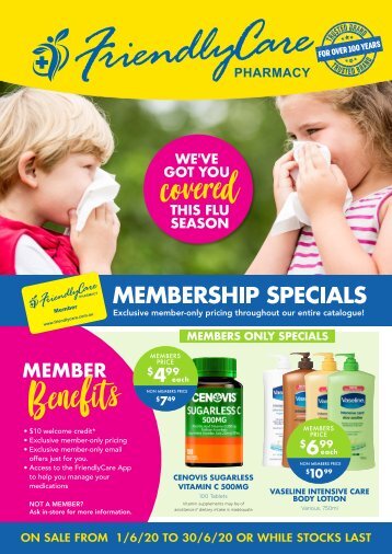 FriendlyCare Pharmacy June Catalogue