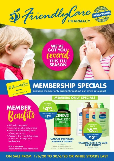 FriendlyCare Pharmacy June Catalogue