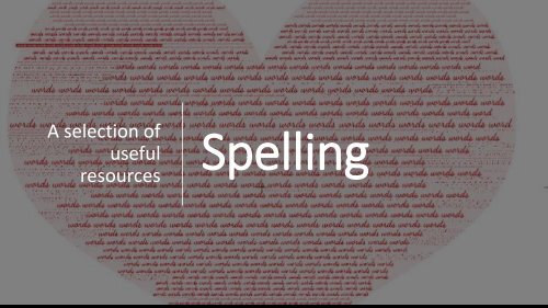 Spelling Professional Books