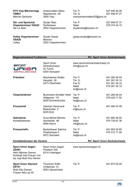 Untitled - Sport Union Schweiz