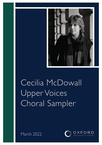 Cecilia McDowall - Upper Voices Sampler