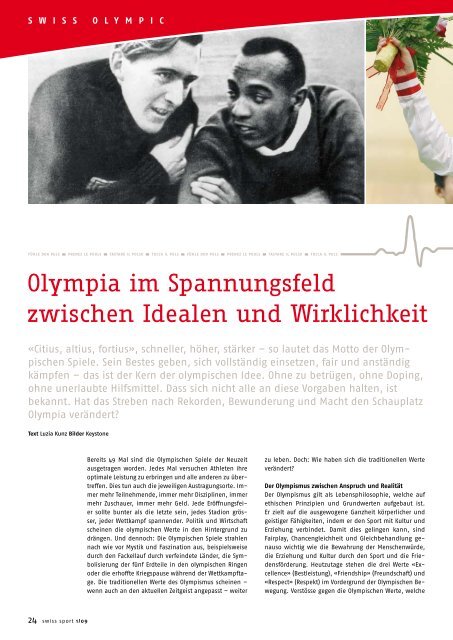 CAS Psychologisches und mentales Training im ... - Swiss Olympic