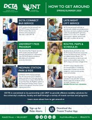 UNT How to Get Around Flier_digital
