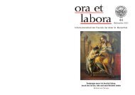ora et labora - Heft Nr 44 - Kloster St. Marienthal