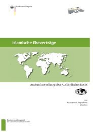 Islamische Eheverträge - Bundesverwaltungsamt