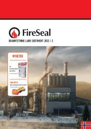 FireSeal Produktkatalog Norsk