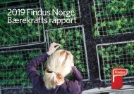 Bærekraftsrapport 2019- Findus Norge/Nomad Foods 