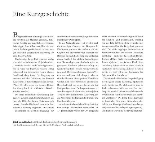 Bergedorfs schönste Seiten - Medien-Verlag Schubert