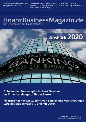 BANKING Ausblick 2020