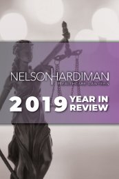 Nelson Hardiman - 2019 Year in Review