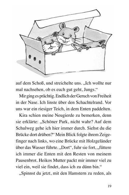 Leseprobe: Der Karatehamster ... legt los!