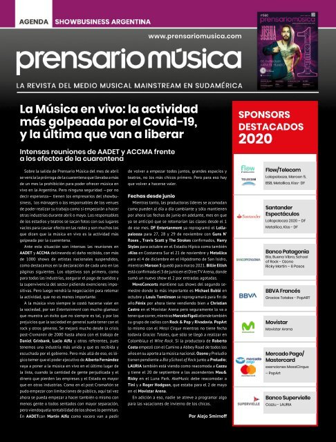 Billboard AR N82 Mayo 2020